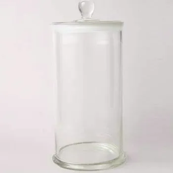 Sýniskrukka með hnúð og innbyggðum glertappa